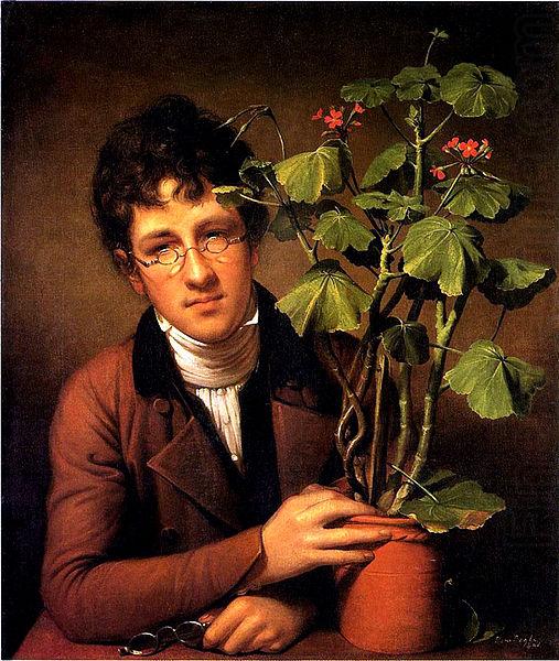 Raphaelle Peale Rubens Peale with a Geranium china oil painting image